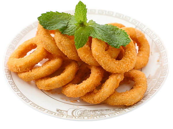 Breaded squid rings